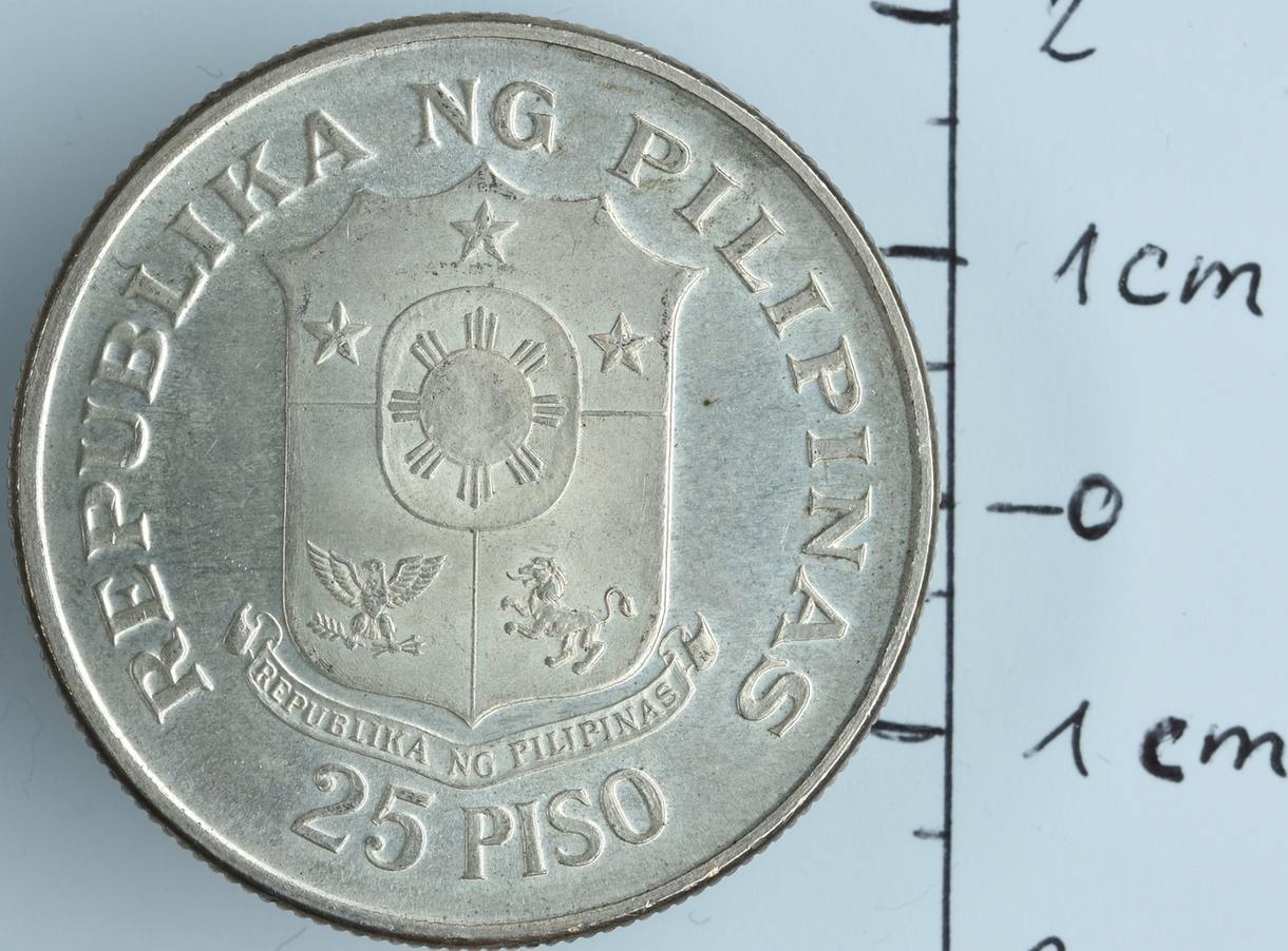 25 piso 1974 philippinen - phillippines ch unc.