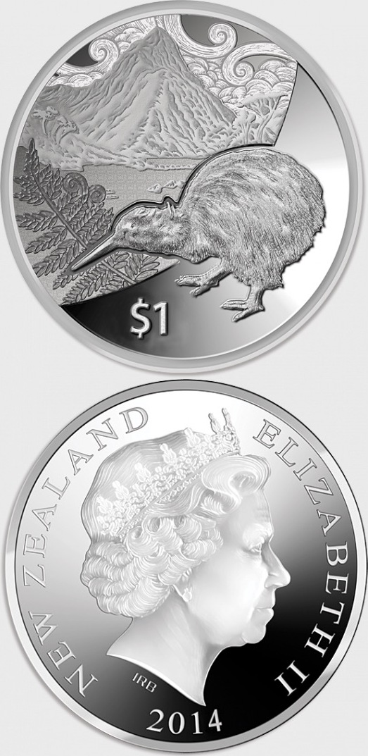 1nzd 2014 new zealand new zealand-2014- kiwi treasures silver