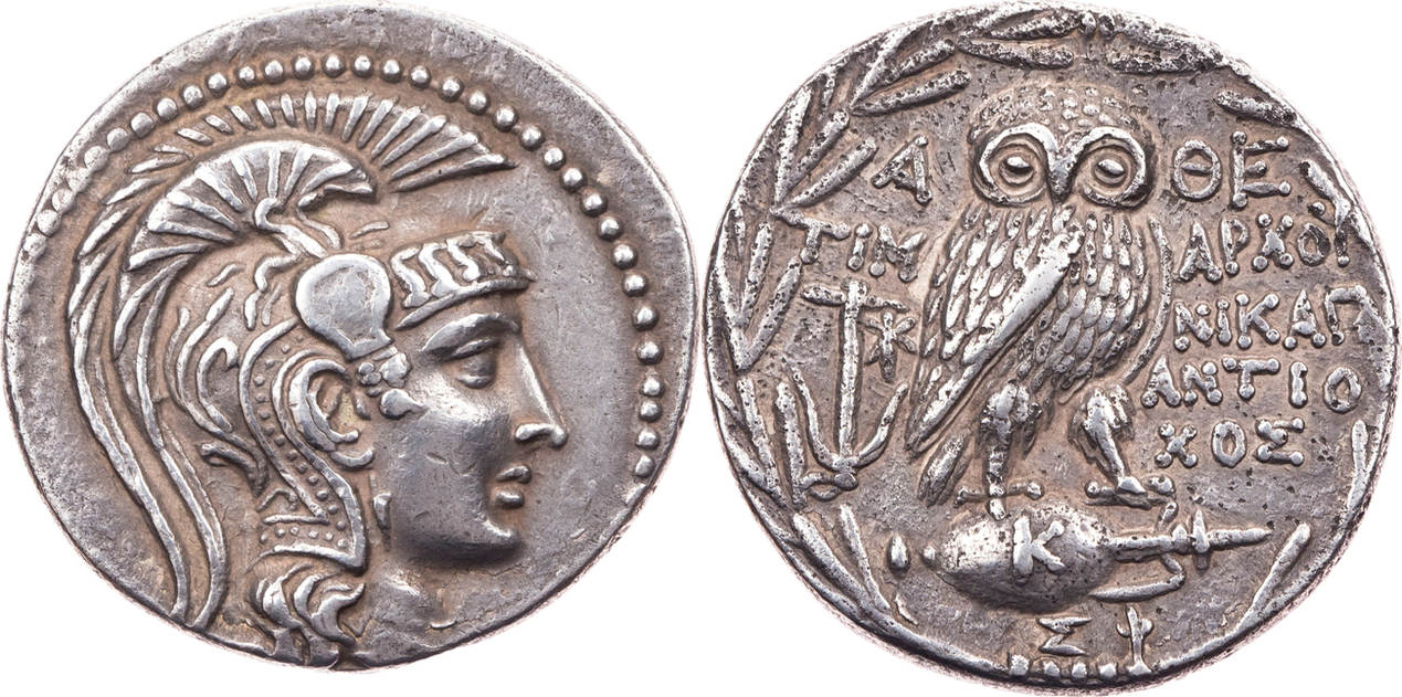 tetradrachme (neuer stil) 134/133 v. chr.