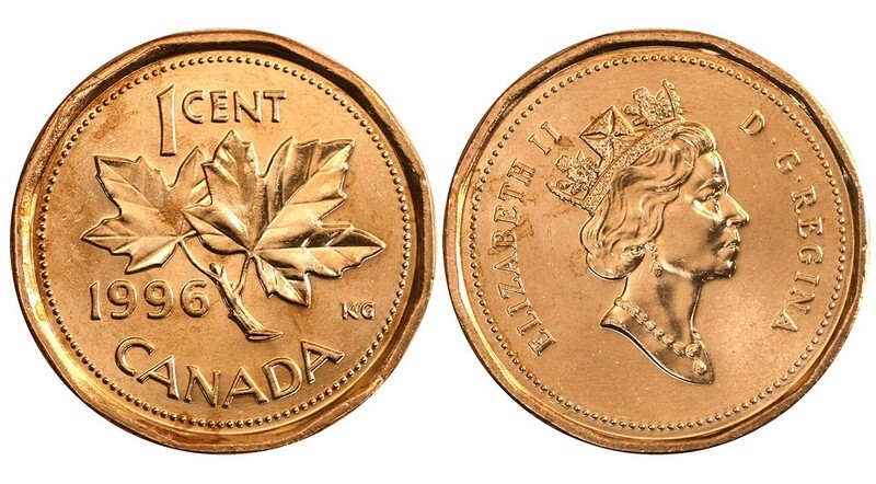 1 cent 1996 canada 1 cent maple leaf 1996 au