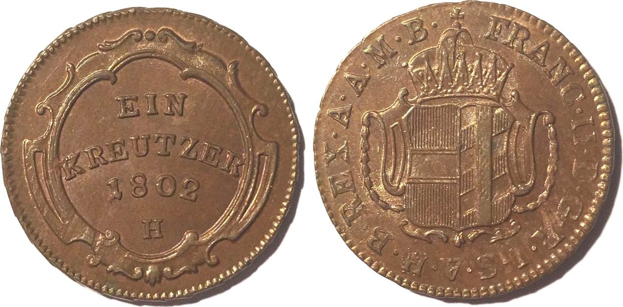 1k 1802h austria further austria kreuzer 1802 h