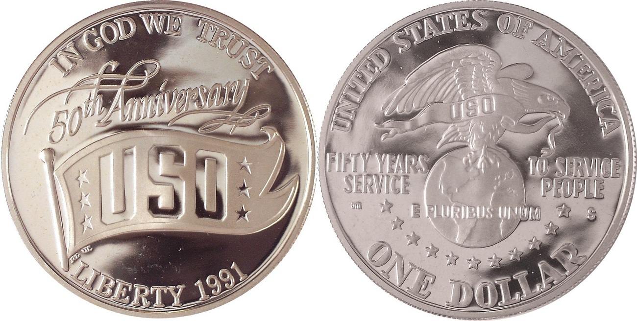 dollar 1991 (s) amerika, vereinigte staaten, usa, united states