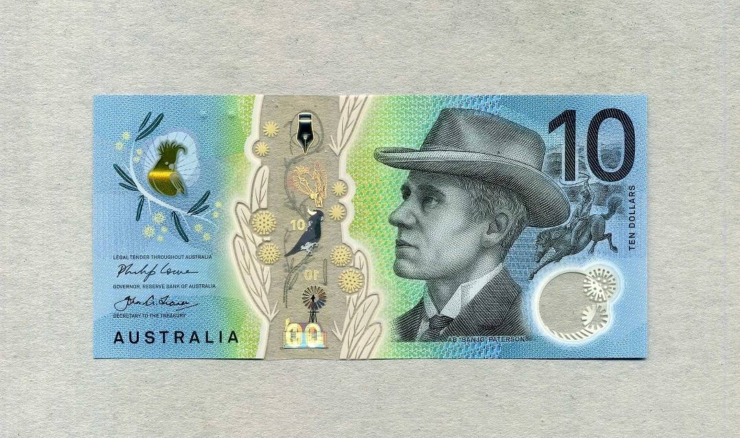 10 dollars 2017 australien - new design - 2017 - unc / gem unc