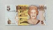 Fiji-Insel 5 Dollars P.110a -