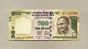Indien 500 Rupees 2016 P.106W - Letter E - unc/kassenfrisch 92.12 元 含增值税 ＋  54.43 元 运费