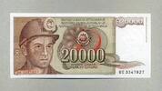 Jugoslawien 20.000 Dinara P.95 -
