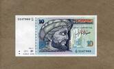 Tunesien 10 Dinars P.87A - IBN KHALDOUN - Historiker und Politiker. - -