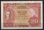 Malaya 20 Cents P 9a -