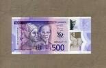 Jamaica - 60. Jahrestag der Unabhängigkeit - 500 Dollars - Nanny of the Maroons - Samuel Sharpe - Polymerausgabe - -