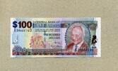 Barbados 100 Dollars - Sir Grantley Herbert Adams - -