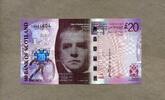 THE BANK OF SCOTLAND 20 POUNDS P.126b - Sir Walter Scott - -