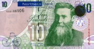 NORDIRLAND 10 POUNDS Pick 210- -