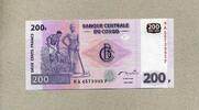 Congo Demo.Republik 200 Francs P.99a -