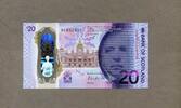 BANK OF SCOTLAND 20 POUNDS - Eisenbahnbrücke /Firth of Forth/ Sir Walter Scott - Polymer- -