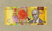 Bahamas 5 Dollars - Sir Cecil Wallace-Whitfield - -