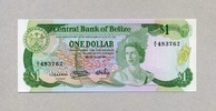 Belize 1 Dollar P.43 -