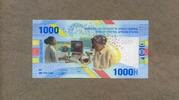 Central African St. / Zentralafrikanische St 1.000 Francs - Serie 2020 - Ärztin / Patient / Untersuchung - -