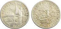 Cuba 20 Centavos 1952 50 Jahre Republik Kuba 1902-1952 ss 83.67 元 含税 ＋  167.34 元 运费