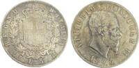 Italien 5 Lire Vit. EM. II, M = Milano -