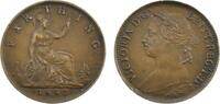 Grossbritannien Farthing 1887 ss-vz 50.20 元 含税 ＋  167.34 元 运费