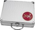 Safe Alu-Münzkoffer für 20 Euro-Münzen in Kapseln (120 St.) Nr. 243 Neu -
