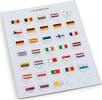 Leuchtturm Flaggen-Chips aus Karton 333463 Neu -