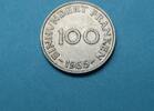 Saarland 1955 100 Franken -