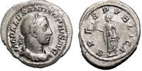 Roman Empire Denarius SEVERUS ALEXANDER AR Denarius. EF-/EF. The hope. -