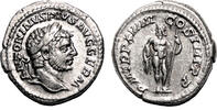 Roman Empire Denarius CARACALLA AR Denarius. EF+/EF. Jupiter. -