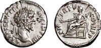 Roman Empire Denarius SEPTIMIUS SEVERUS AR Denarius. EF/EF-. The peace. -