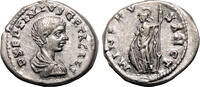 Roman Empire Denarius GETA AR Denarius. EF+/EF. Laodicea ad Mare mint. Minerva. -