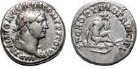 Roman Empire Denarius TRAJAN AR Denarius. VF+. The conquest of Dacia. -