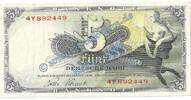 BDL Kopfgeld 5 Mk. Banknote , 5 Mark Schein in L-gbr. BRD-1, Ros.252, P.13 von 1948 , BDL von 1948 -