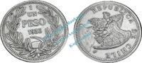 Chile 1 Peso Münze Chile , 1 Peso -Condor- von 1933 , ss-vz , -0118- -