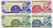 Nicaragua 4 Scheine kpl. 1991 Banknoten Nicaragua , 1 bis 25 Centavos , ... 146.34 元 含税 ＋  83.59 元 运费