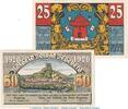 Notgeld De 2 Scheine kpl. Segeberg , Notgeld Set mit 2 Scheinen in kfr. M/G 1218.1 Schleswig 1920 -