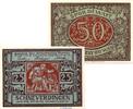 Serienscheine DE 2 Scheine kpl. 2 x Notgeld der Stadt Schneverdingen 1193.2 , Set mit 2 Scheinen in kfr. 1921 -