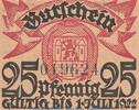 Notgeld Deutschland Notgeld Wittingen 25 Pfennig Notgeld Kreissparkasse Wittingen 8025.05.01 , 25 Pfennig Schein in kfr. o.D. NDS -