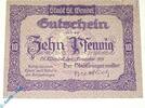 Notgeld 10 Pf. Sankt Wendel Notgeld Tieste 6420.05.01 , 10 Pfennig Schein in kfr. von 1919 -