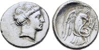 Greek Tetradrachm Euboia. Chalkis, c. 338-308 BC. Drachm -