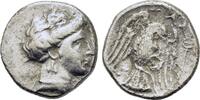 Greek Tetradrachm Euboia. Chalkis, c. 338-308 BC. Drachm -