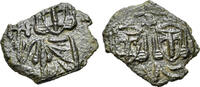 Greek Constantine V with Leo IV (741-775). -