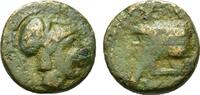 Greek 1/2 Unit Kings of Macedon, Demetrios I Poliorketes (306-283 BC). Æ 1/2 Unit -