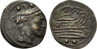 Roman Republican sextans Roman Republican Anonymous Æ Sextans -