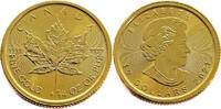 Canada 10 Dollars Maple leaf 1/4 Oz. - Elizabeth II Gold -