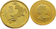 Australia 25 Dollars Rabbit - Elizabeth II - 1/4 Oz Gold -