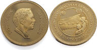 Jordan 60 Dinars Hussein - Gold -