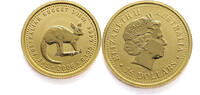 Australia 15 Dollars Kangaroo - Elizabeth II - Gold -