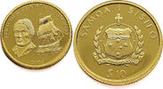 Samoa 10 Tala Fletcher Christian - Gold -