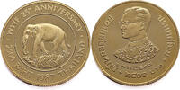 Thailand 2500 Baht Rama IX - WWF - Gold -